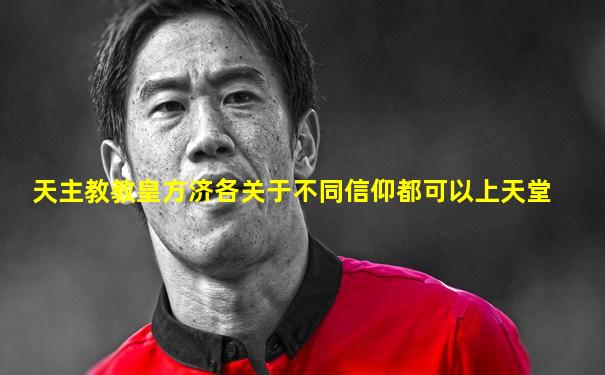 天主教教皇方济各关于不同信仰都可以上天堂